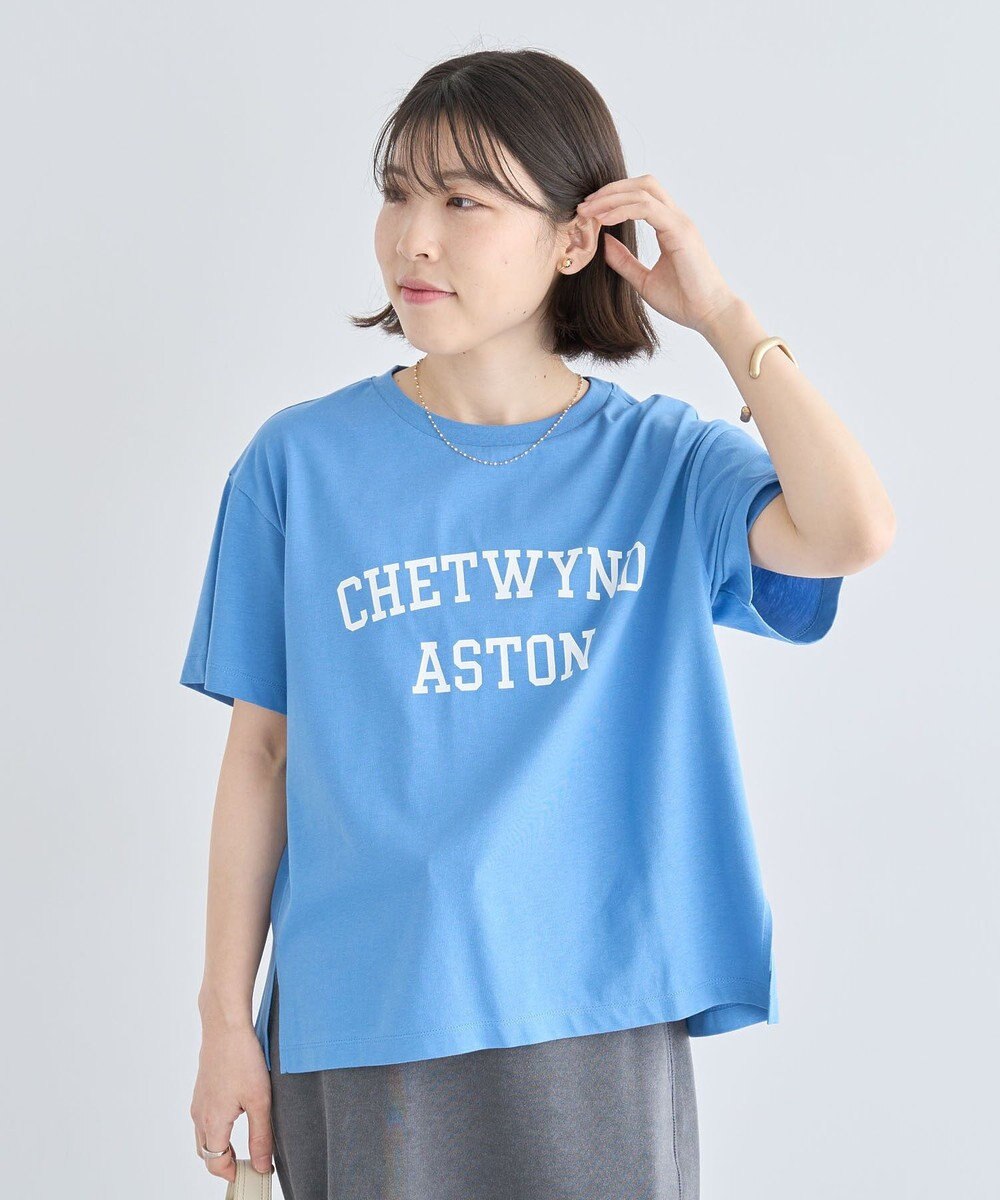 Green Parks 汗染み防止カレッジロゴボックスＴシャツ 