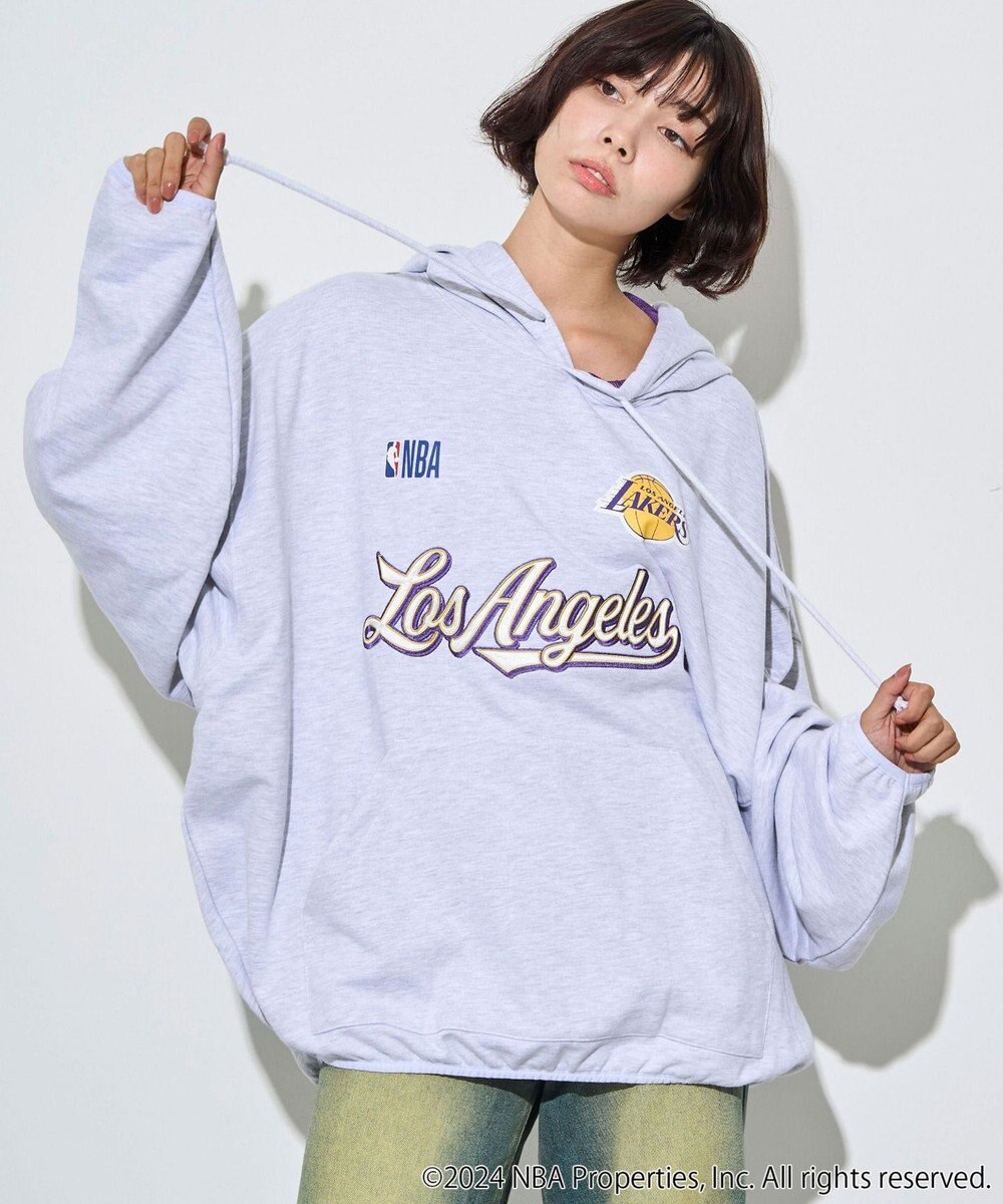 WEGO 【ユニセックス着用ITEM】別注NBAバルーンプルパーカー 