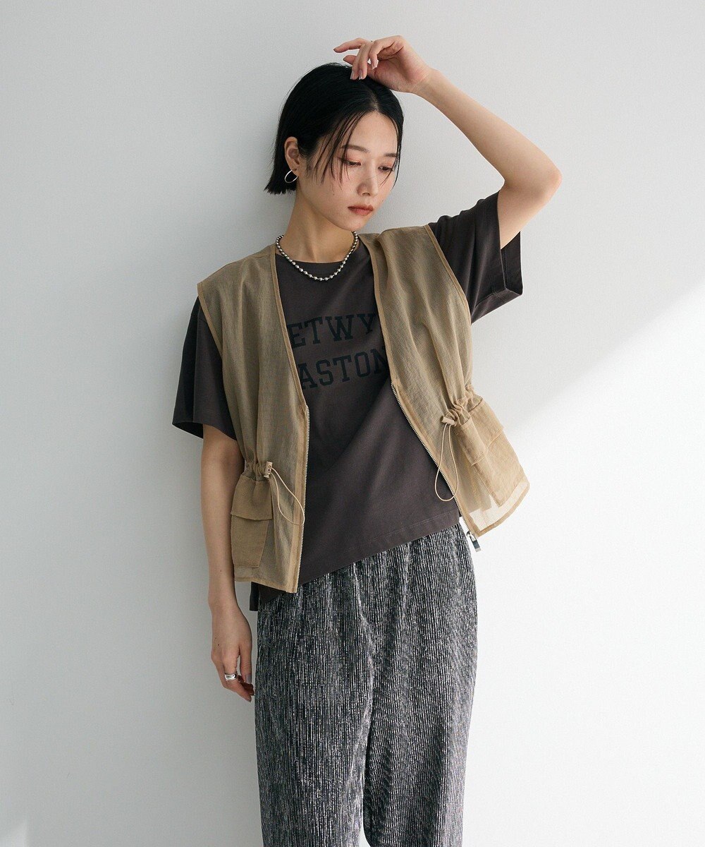 Green Parks 汗染み防止カレッジロゴボックスＴシャツ 