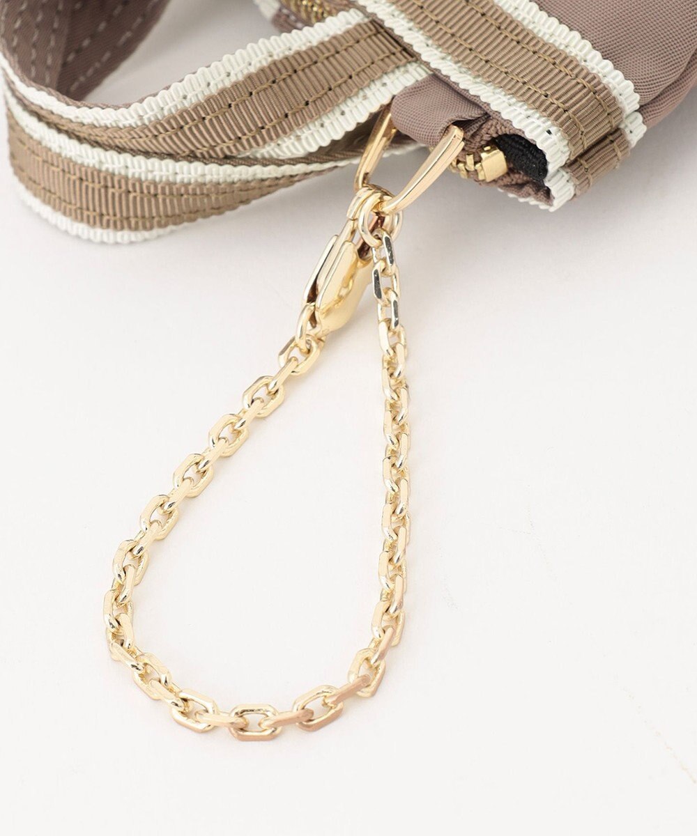 TOCCA 【新色に大人なベージュカラーが追加！】BICOLOR RIBBON MINI CHARM ミニチャームポーチ 