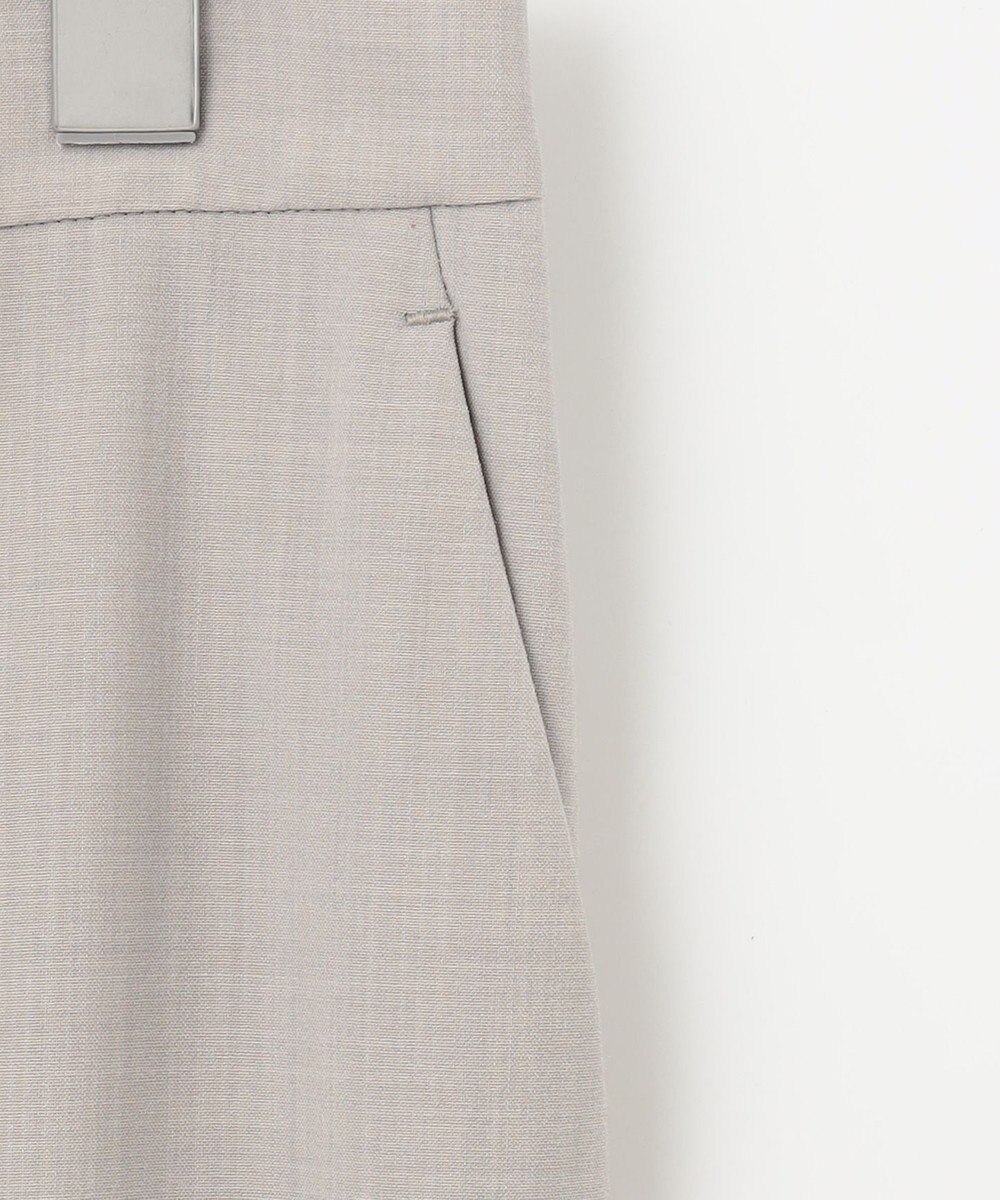 自由区 【セットアップ対応・洗える】ウールブレンドセットアップ パンツ 