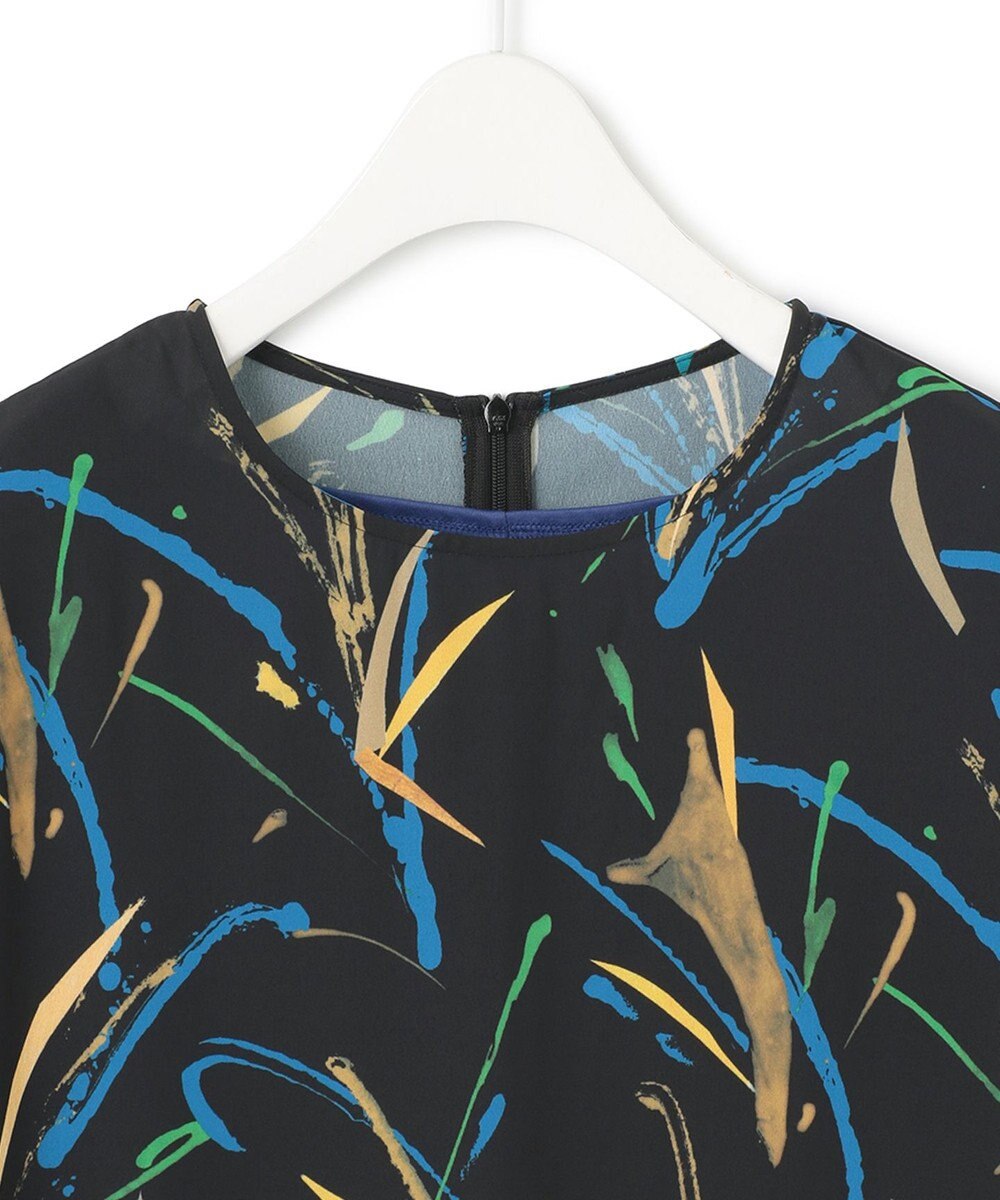 ICB 【Saki Tanakaさんコラボ】 コラボプリント ワンピース 