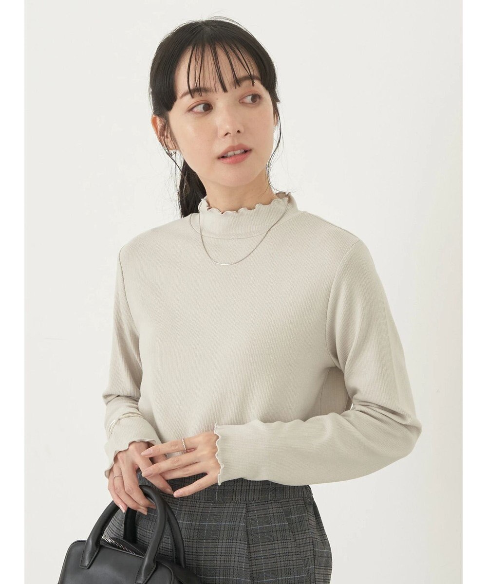 earth music&ecology テレコリブメローハイネックインナー 