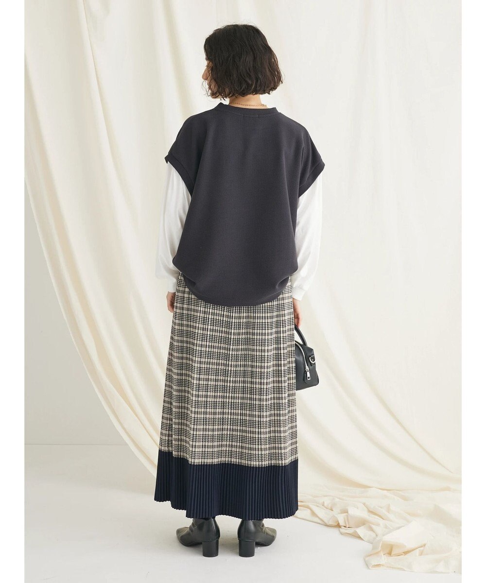 CRAFT STANDARD BOUTIQUE 起毛ワッフルレイヤード風プルオーバー 