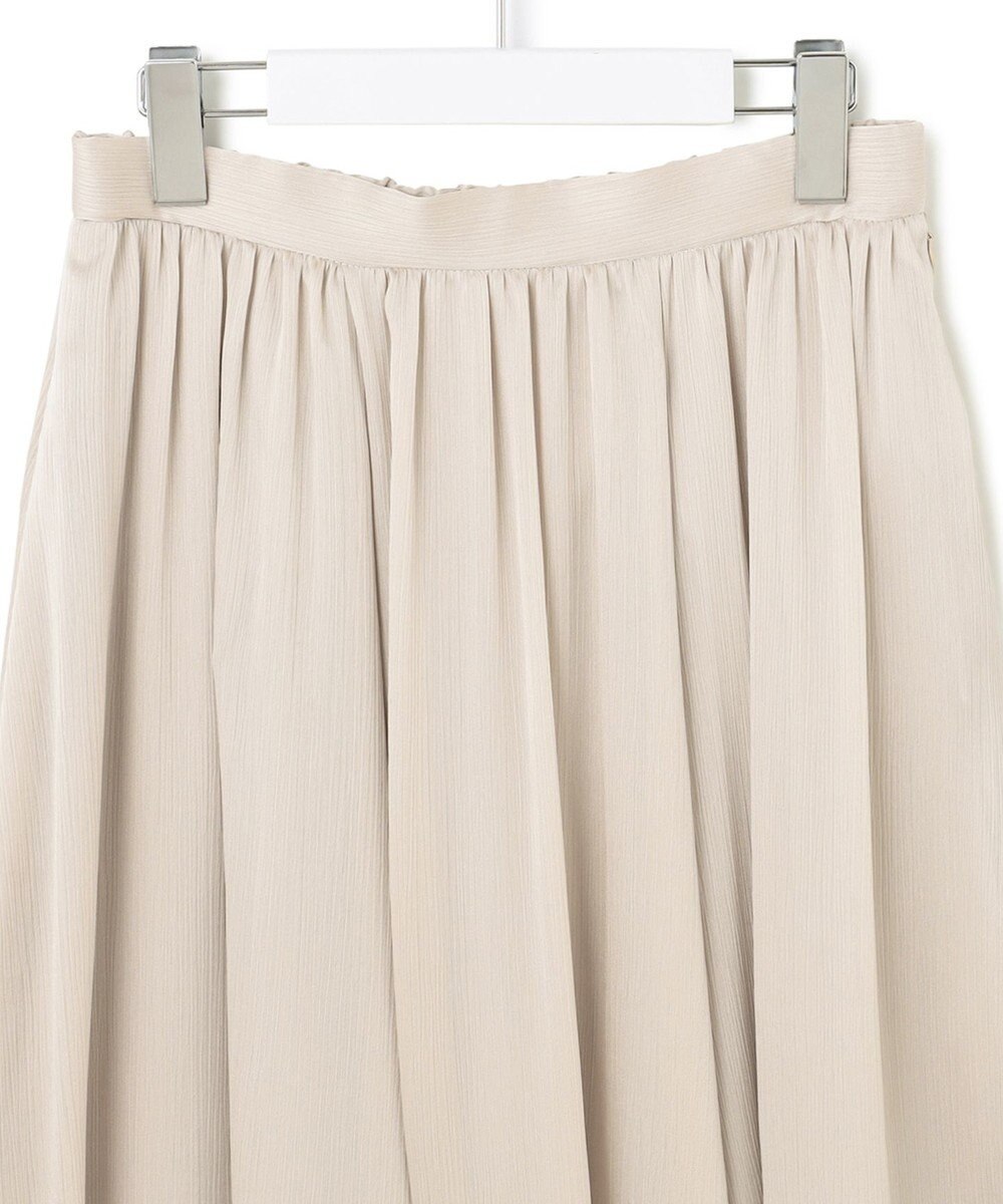 23区 【一部店舗限定/洗える】クレープシフォン フレア スカート 