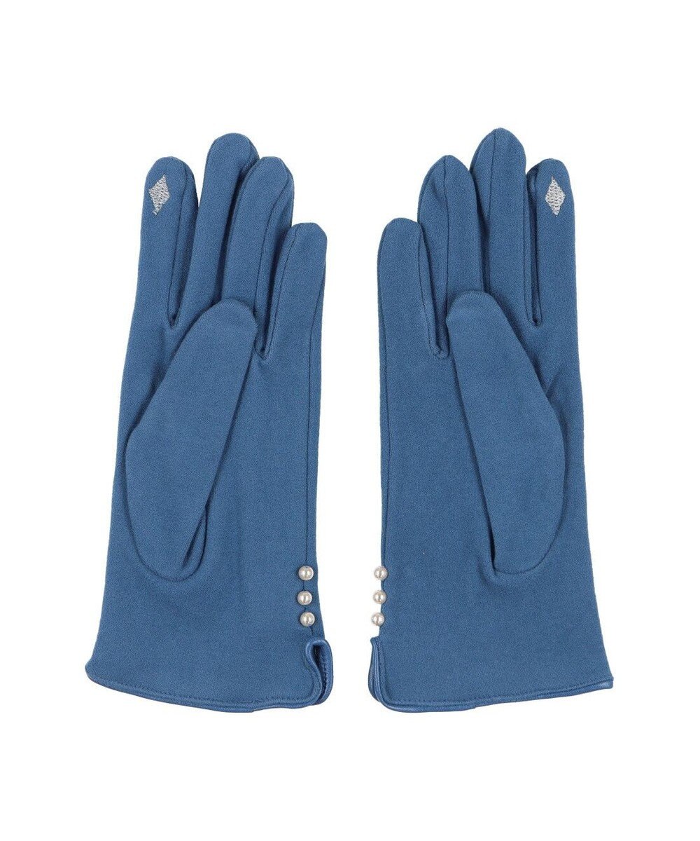UNBILLION カシュネ cache nez / パールビーズ付きジャージー手袋 
