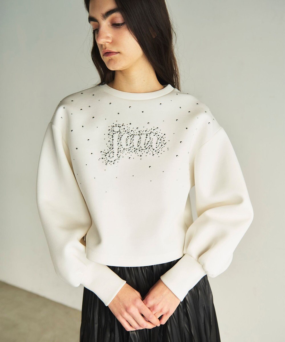 GRACE CONTINENTAL ロゴカットトップ 