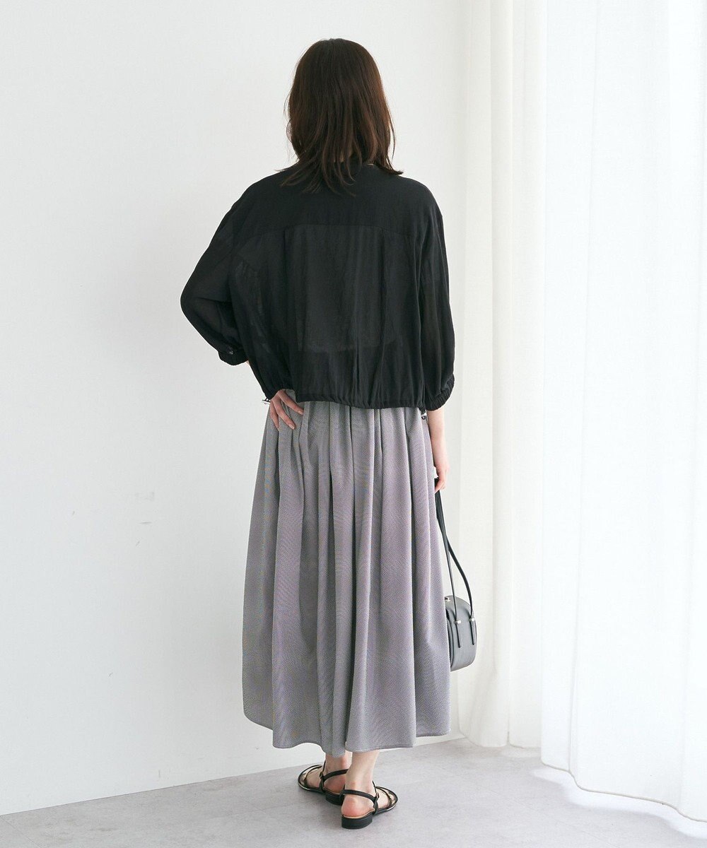 YECCA VECCA タックフレアスカート 