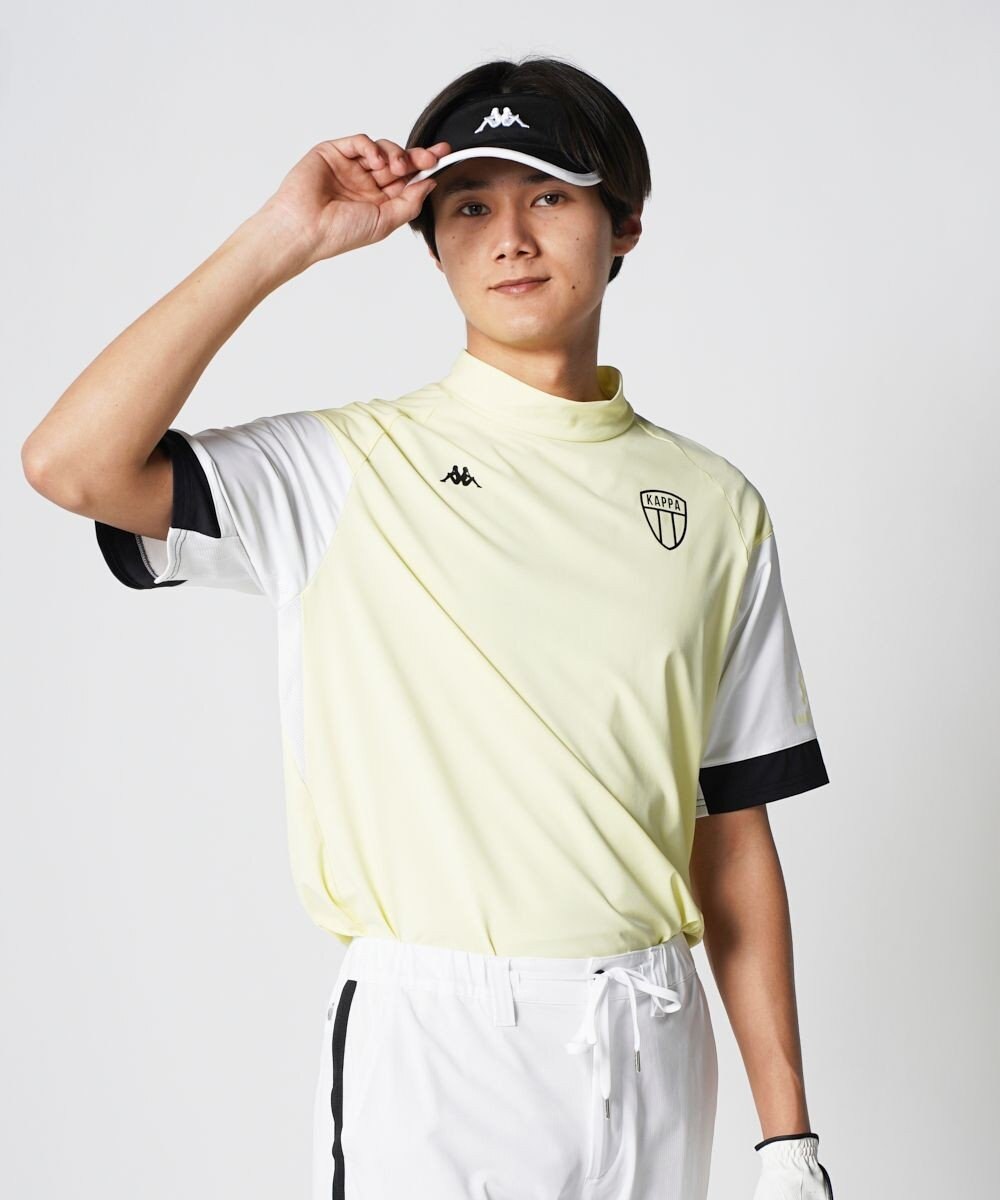 FILA GOLF／marie claire 【Kappa】半袖モックネックシャツ 