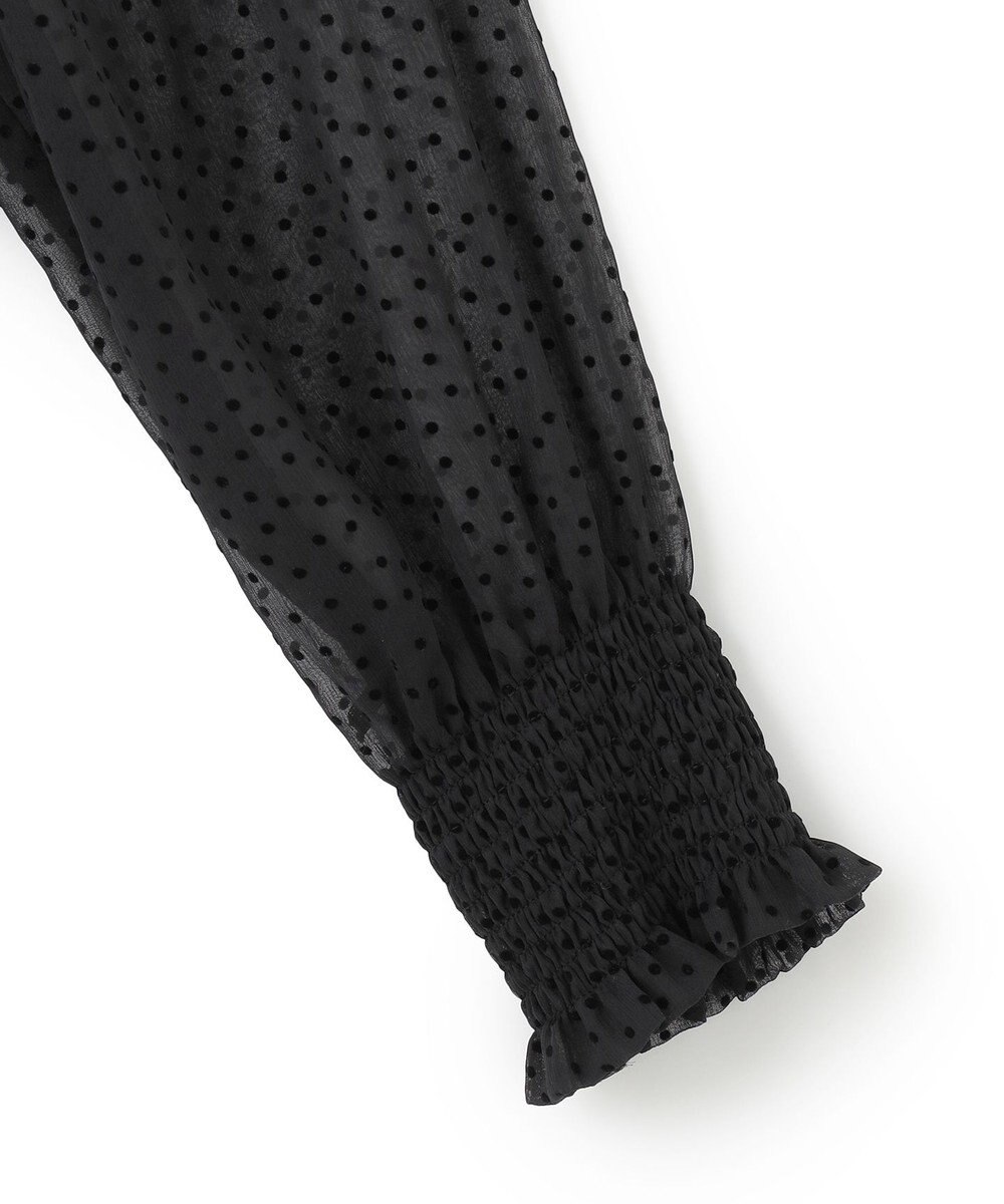 23区 S 【APPLAUDIR】シアードットフロッキー ドレス 