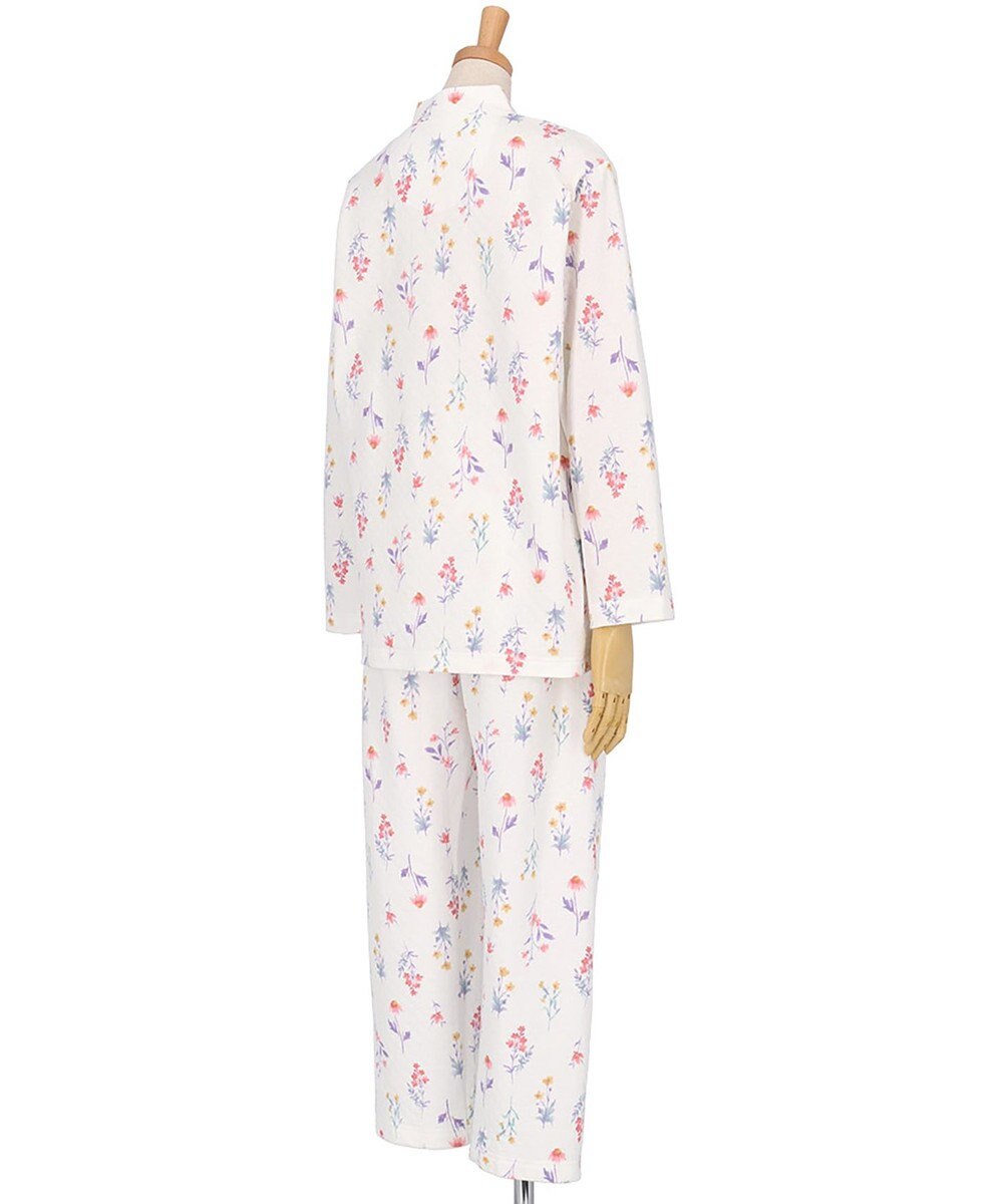 Wing パジャマ 綿混(本体) あったか 冬 長袖 長ズボン レディース EP6021 ウイング／ワコール 