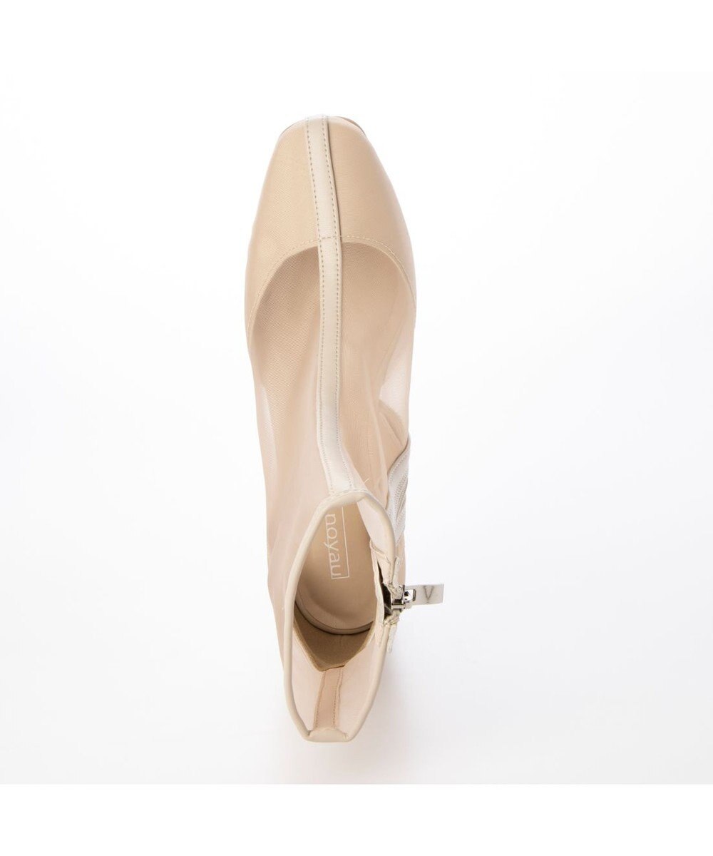 MODE ET JACOMO <noyau>ブロックヒールチュールブーツ 