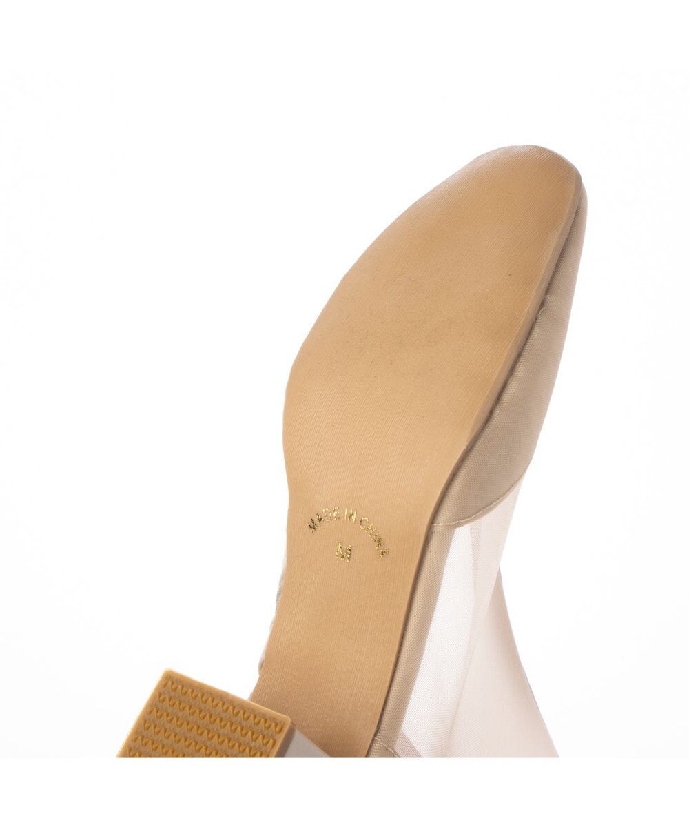 MODE ET JACOMO <noyau>ブロックヒールチュールブーツ 