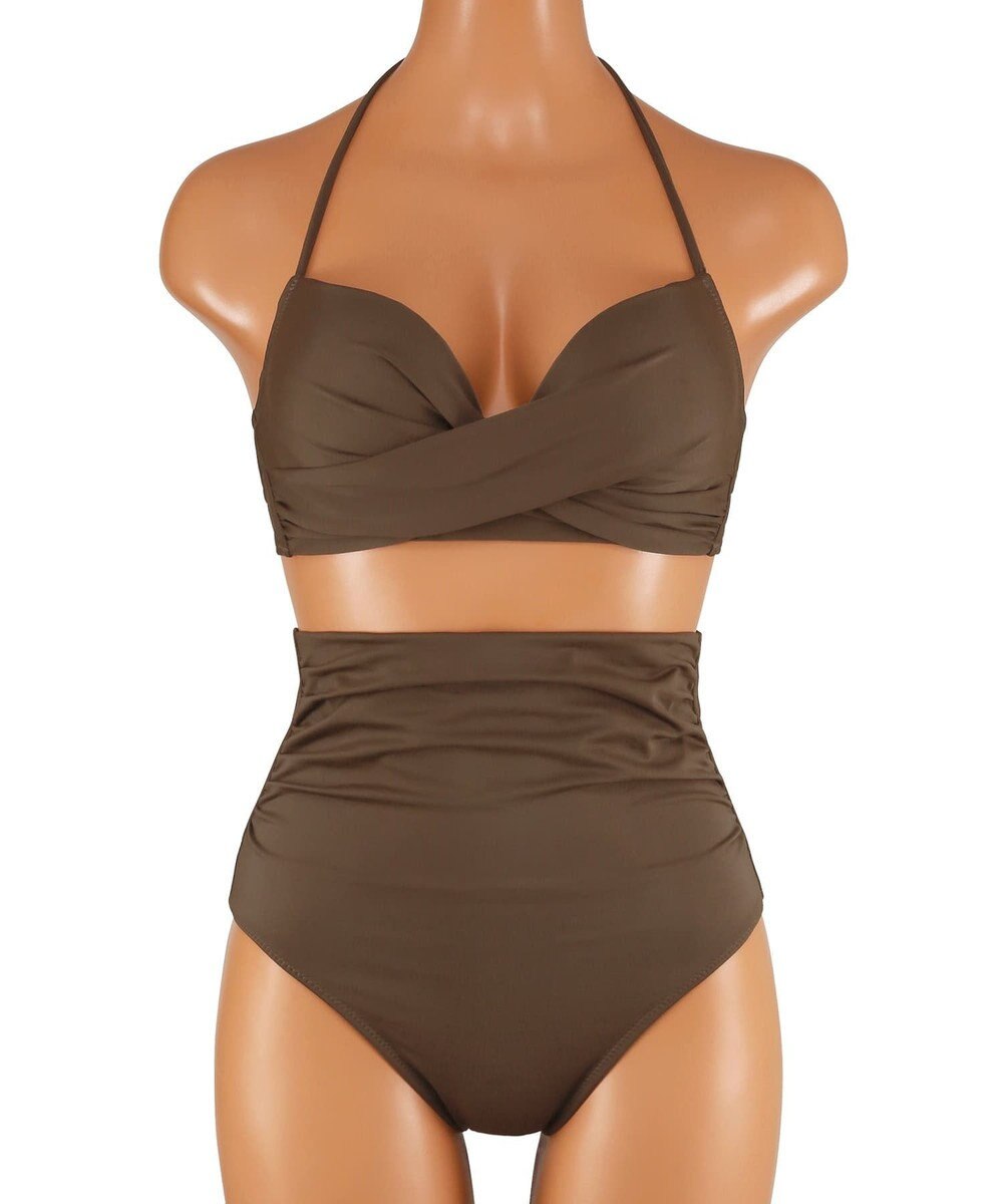 San-ai Resort（三愛水着楽園） 軽い着け心地でしっかり盛れる【楽盛り水着】　ワイヤービキニトップス３点セット　9M　【San-ai Resort（サンアイリゾート）】 