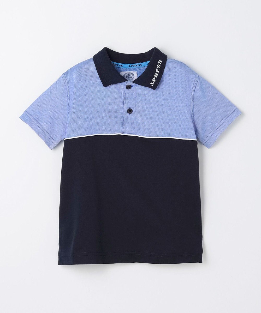 J.PRESS KIDS 【100-130cm】 ブロッキングポロシャツ 