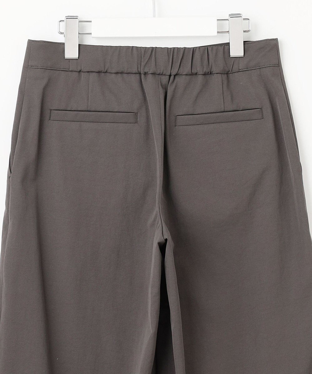 J.PRESS LADIES 【洗える・吸水速乾】麻シェルドライ セミワイド パンツ 
