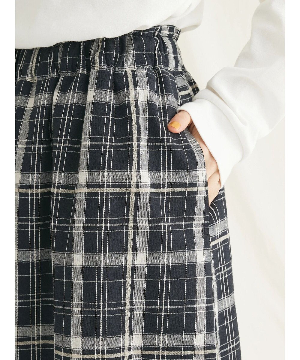 CRAFT STANDARD BOUTIQUE 先染めチェック（小）スカート 