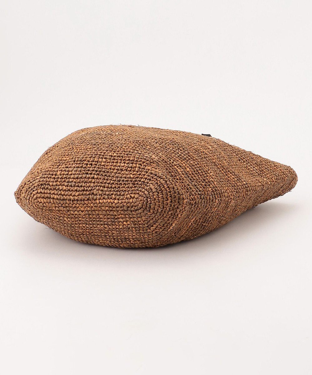 自由区 ノットハンドルラフィアトート バッグ 