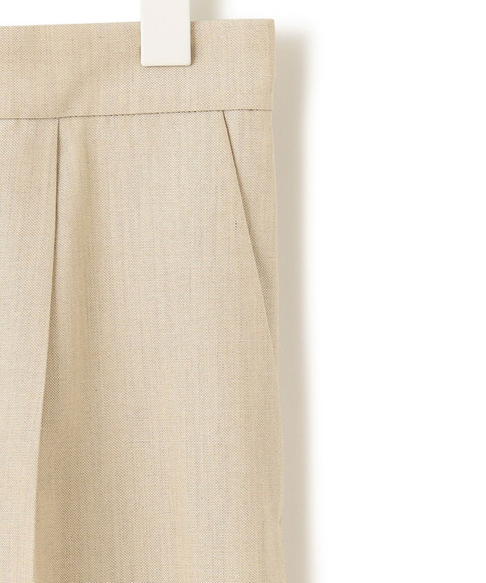 ICB L 【接触冷感・速乾・洗える】T.R.Liプレーンウィーブ ストレートパンツ 