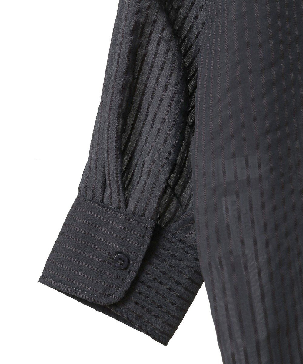 AMERICAN HOLIC シャドーストライプオーバーシャツ 