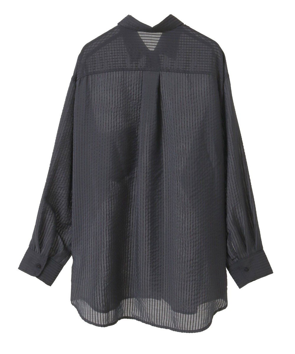 AMERICAN HOLIC シャドーストライプオーバーシャツ 