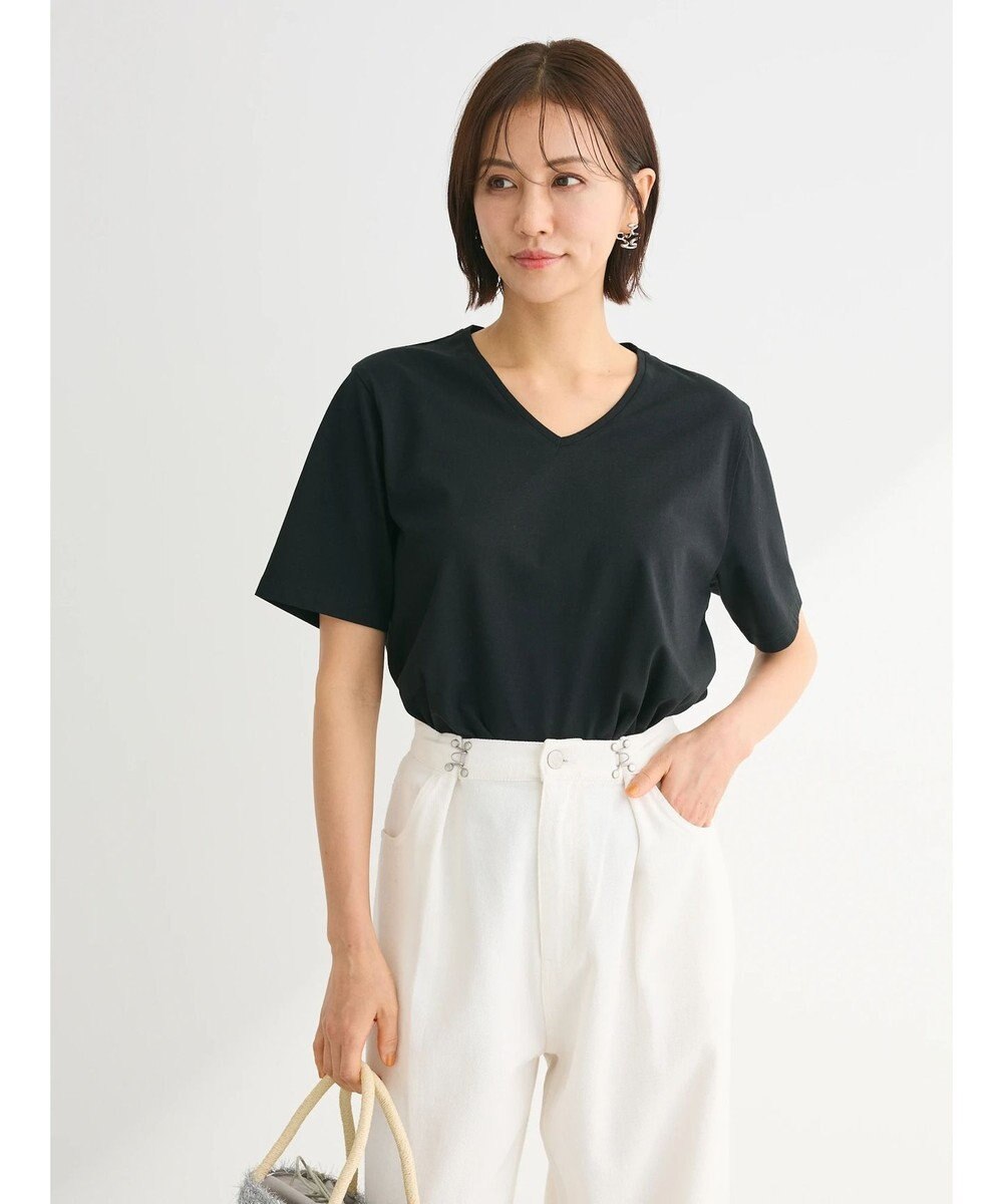 Green Parks 汗染み防止ＶネックＴシャツ 