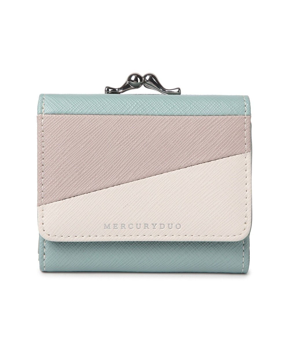 style code 【MERCURYDUO/マーキュリーデュオ】ダイアナ　トリコカラー口金ミニ財布 