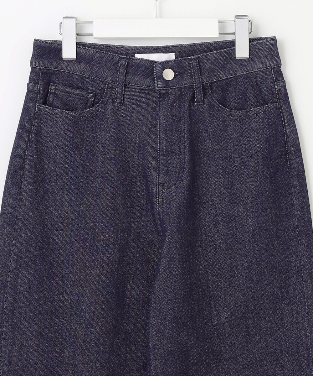 自由区 【洗える】ウスカルデニム ワイドパンツ 