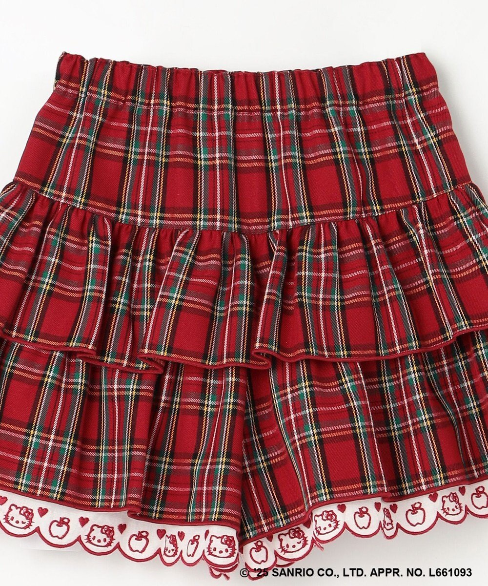 ANY KIDS 【ハローキティ×ANY KIDS】チェックキュロット 