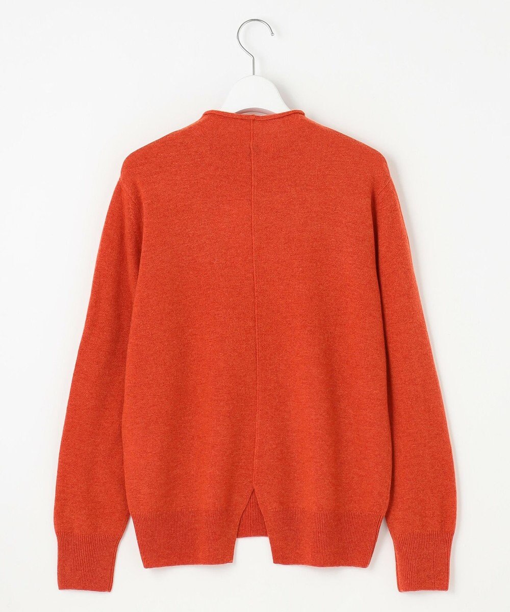 J.PRESS LADIES S 【洗える】CASHMERE BLEND スタンドカラー ニット 