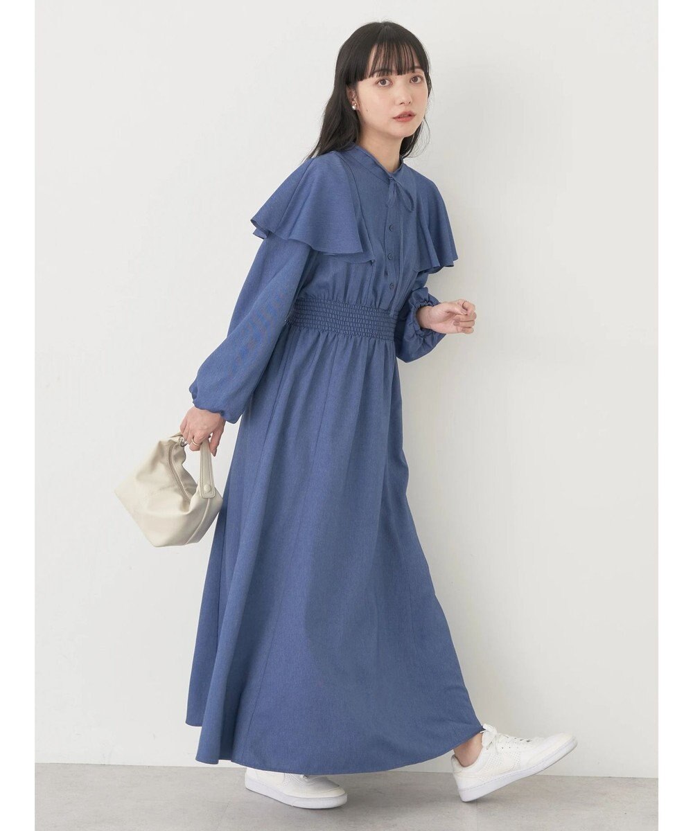 earth music&ecology デニムライクワンピース 