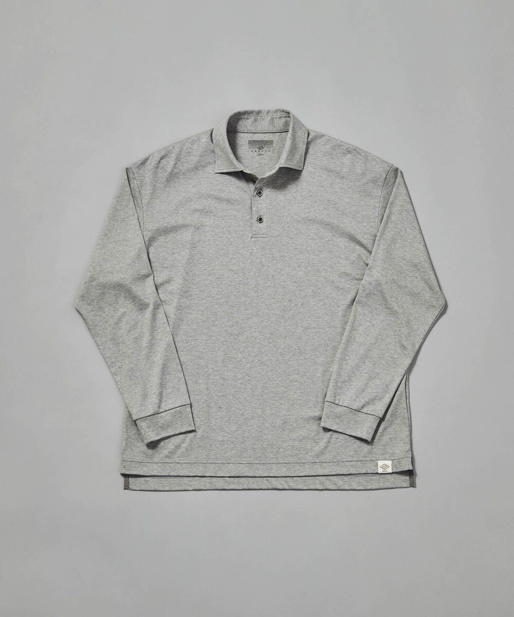 JOSEPH ABBOUD MOUNTAIN 【SPACE／UNISEX】ASHAＡ_OG スムース ポロシャツ 