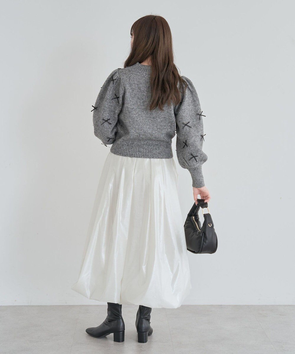 Green Parks ・ＡＮＤＳＥＡＲＣＨ　メニーリボンニットプルオーバー 