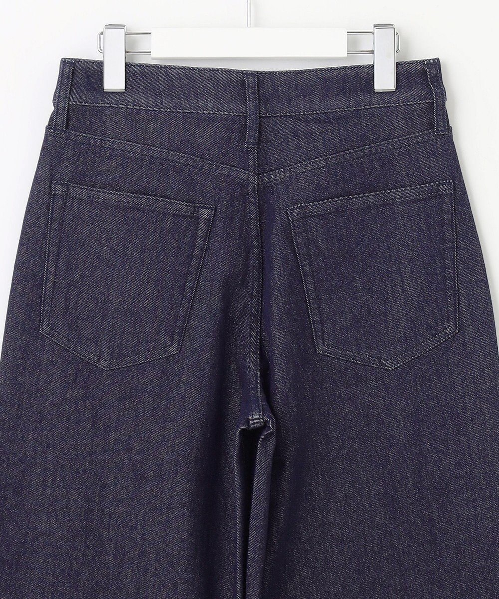 自由区 【洗える】ウスカルデニム ワイドパンツ 