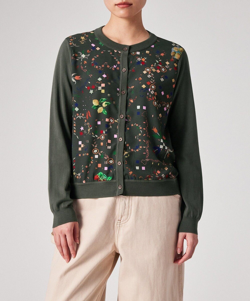 Paul Smith Keepsake プリントコンビ カーディガン 