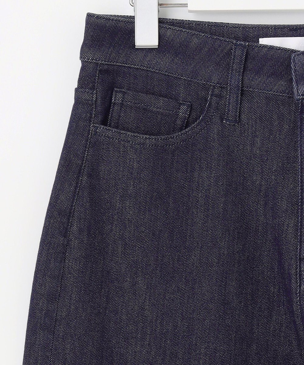 自由区 【洗える】ウスカルデニム ワイドパンツ 