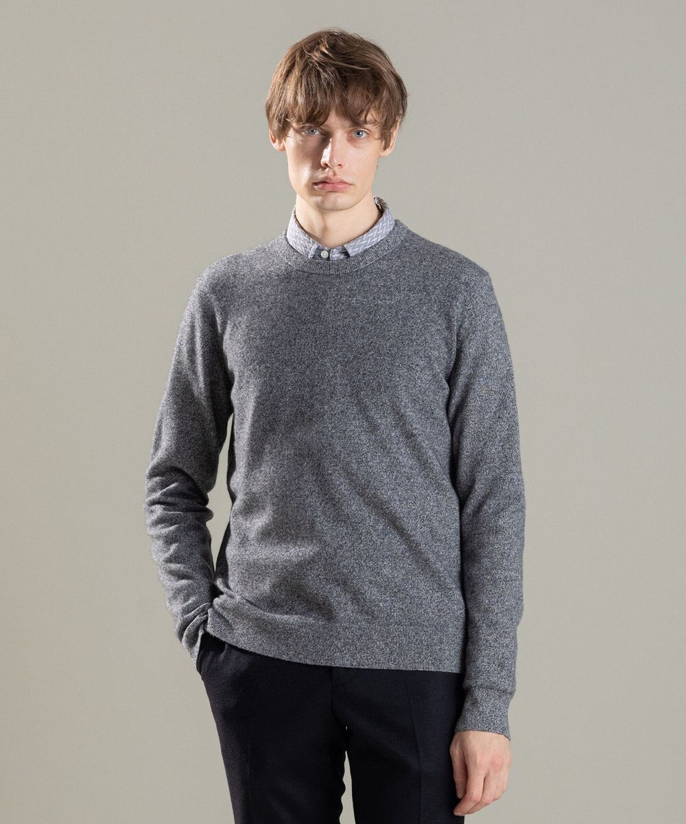 JOSEPH HOMME ピュアカシミヤ　クルーネックニット 