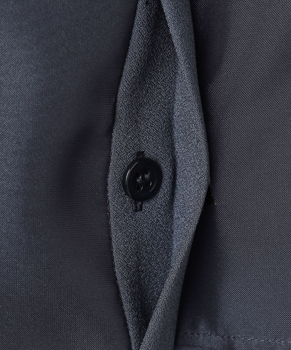 ICB L 【先行予約・WEB限定カラーあり】 FluidBackSatin バンドカラーシャツ 