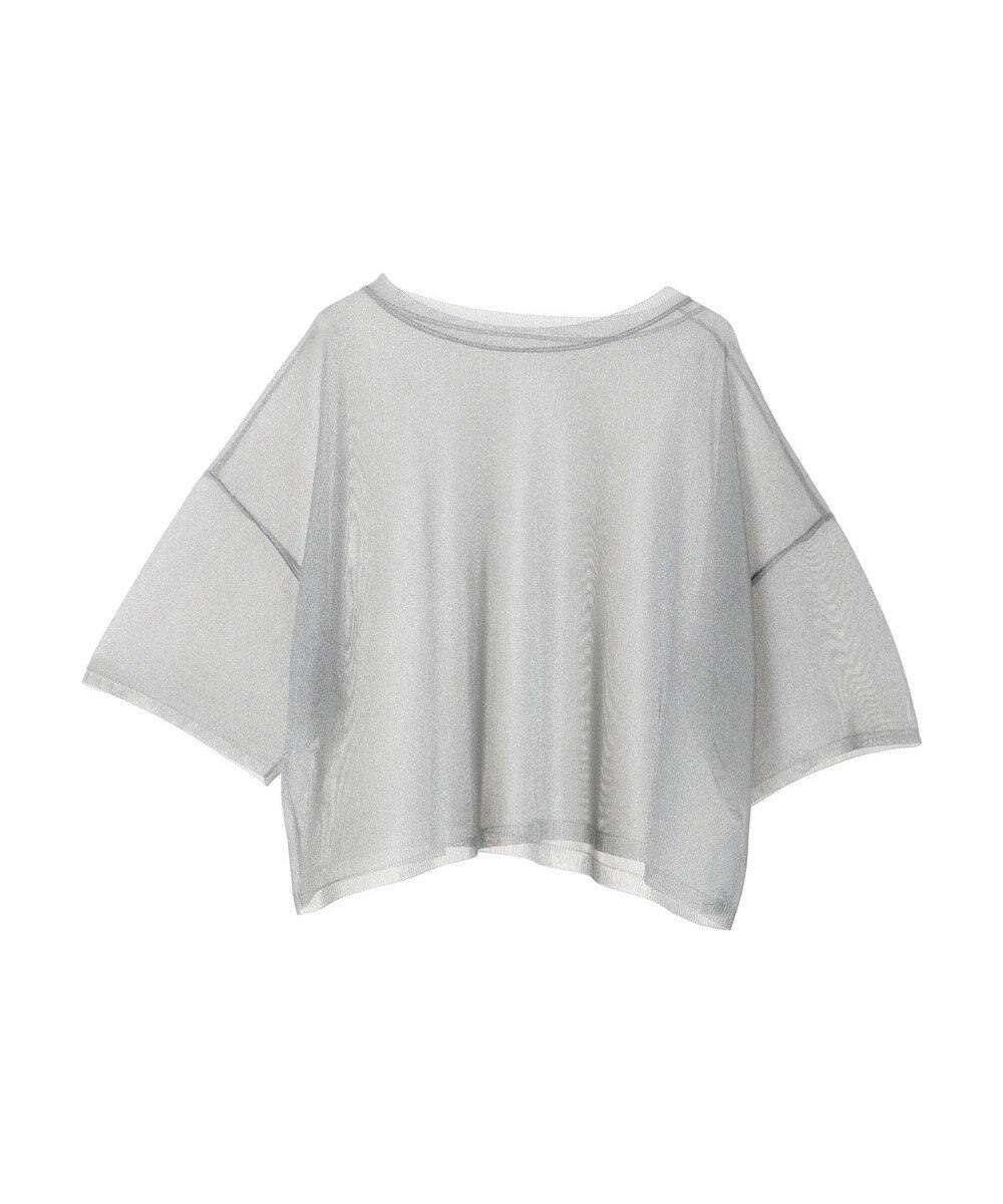 Green Parks シアーきらきらニットプルオーバー 