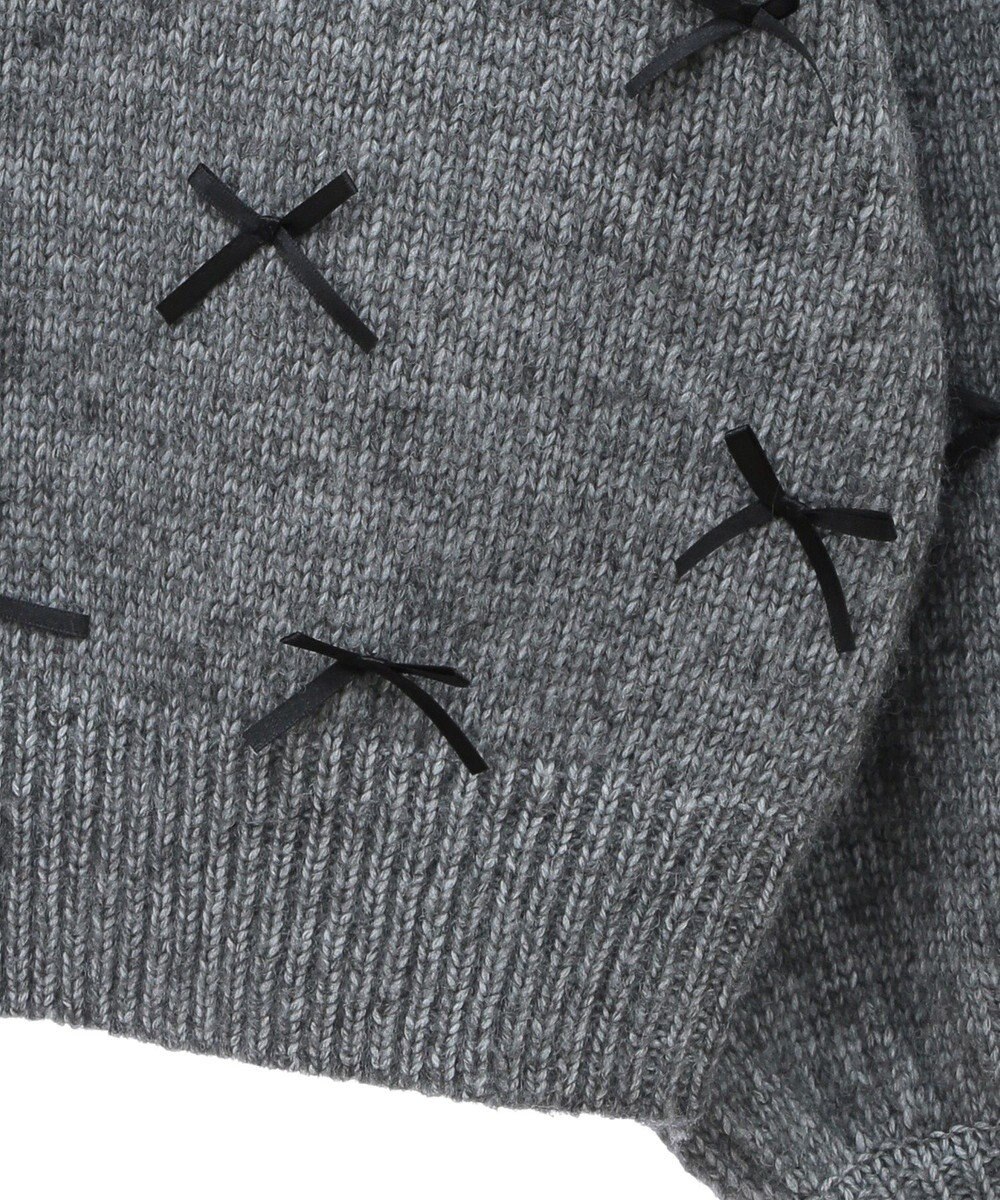 Green Parks ・ＡＮＤＳＥＡＲＣＨ　メニーリボンニットプルオーバー 