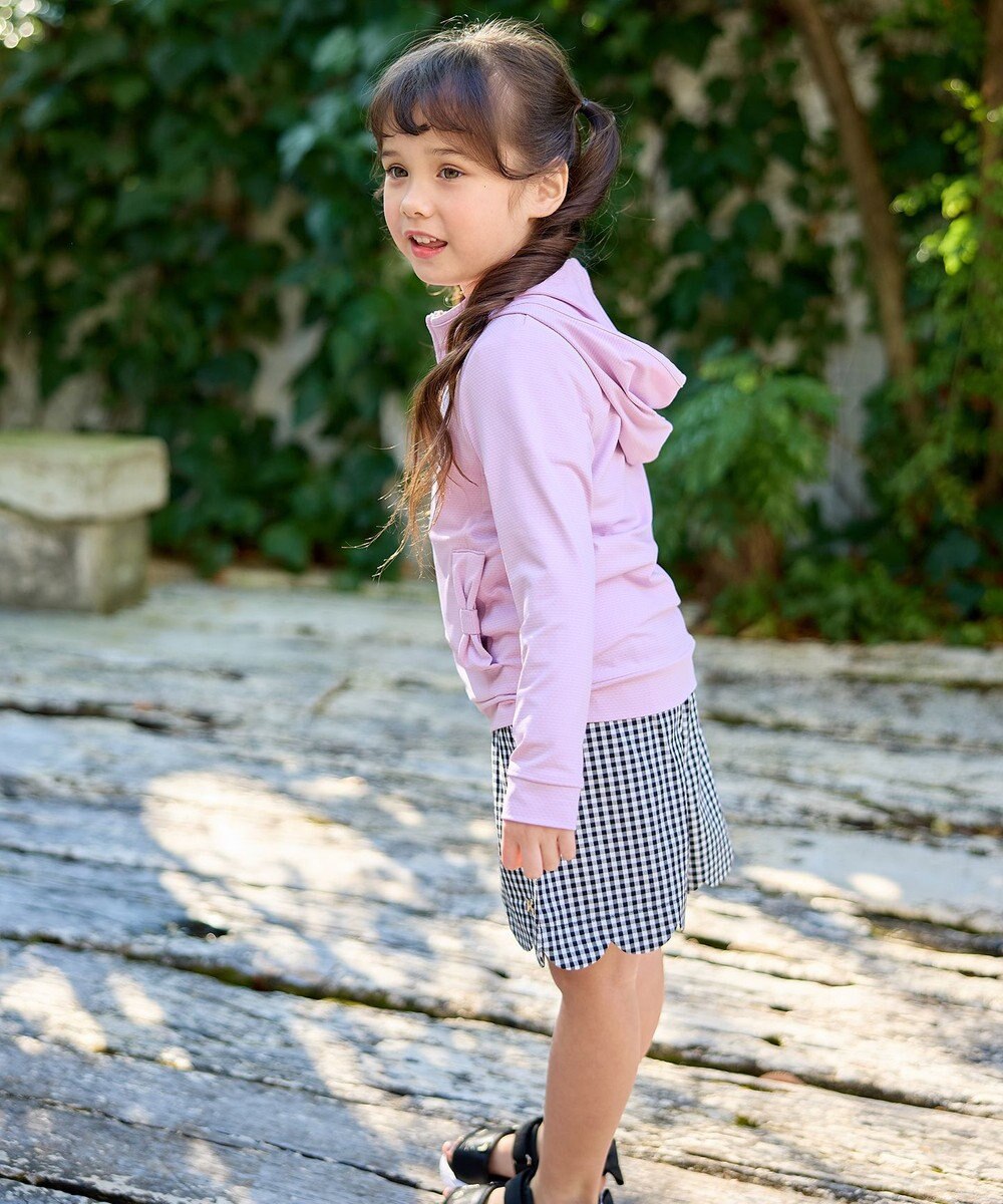 ANY KIDS UVカット リボンパーカー 