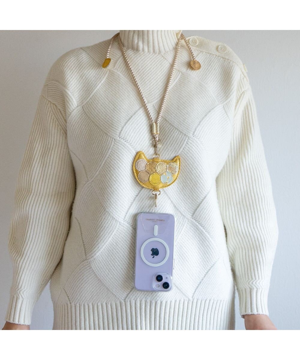 tsumori chisato CARRY 新マルチドット スマホ ショルダー ストラップ 