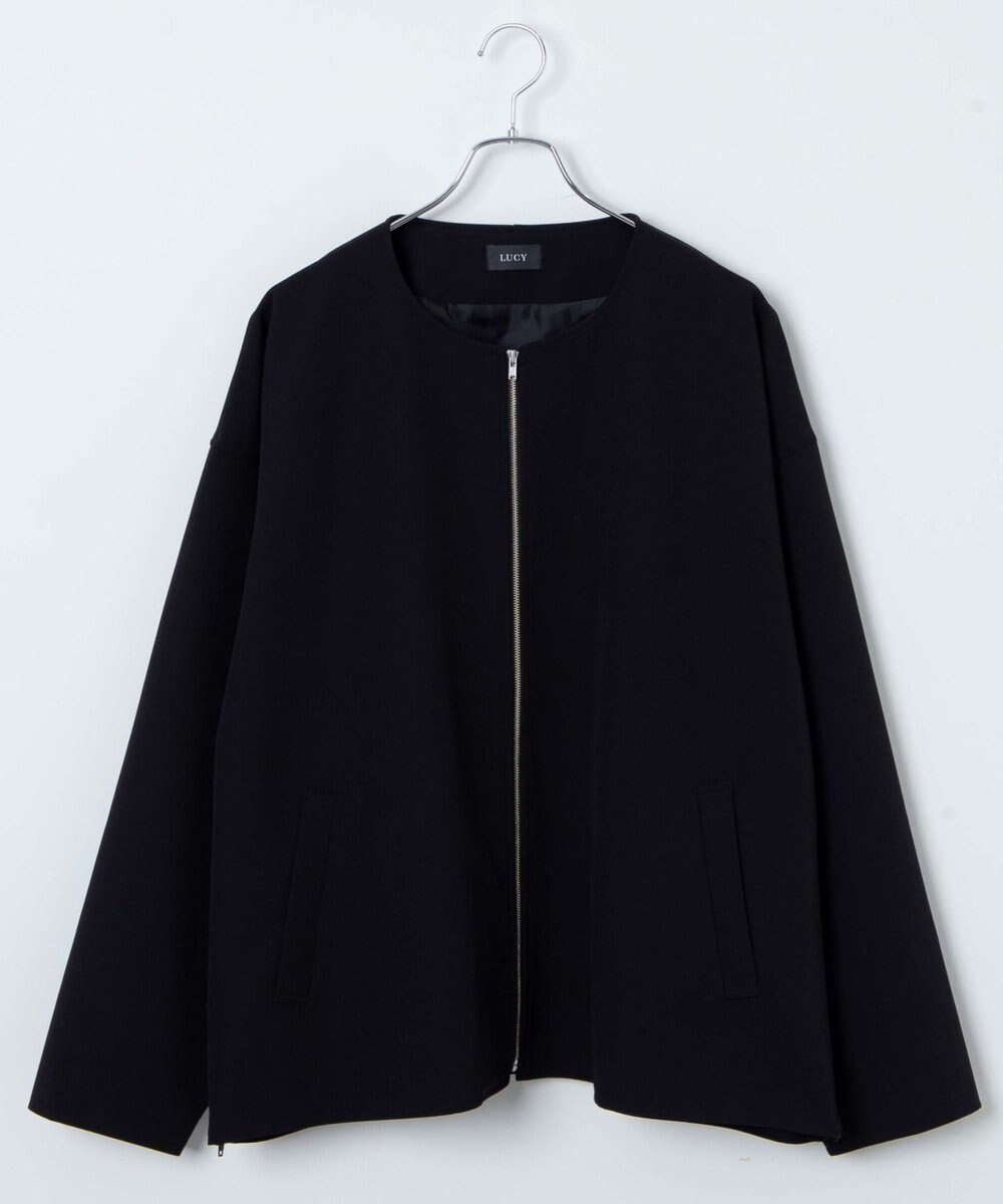 WEGO 【ユニセックス着用ITEM】トロミノーカラーブルゾン 