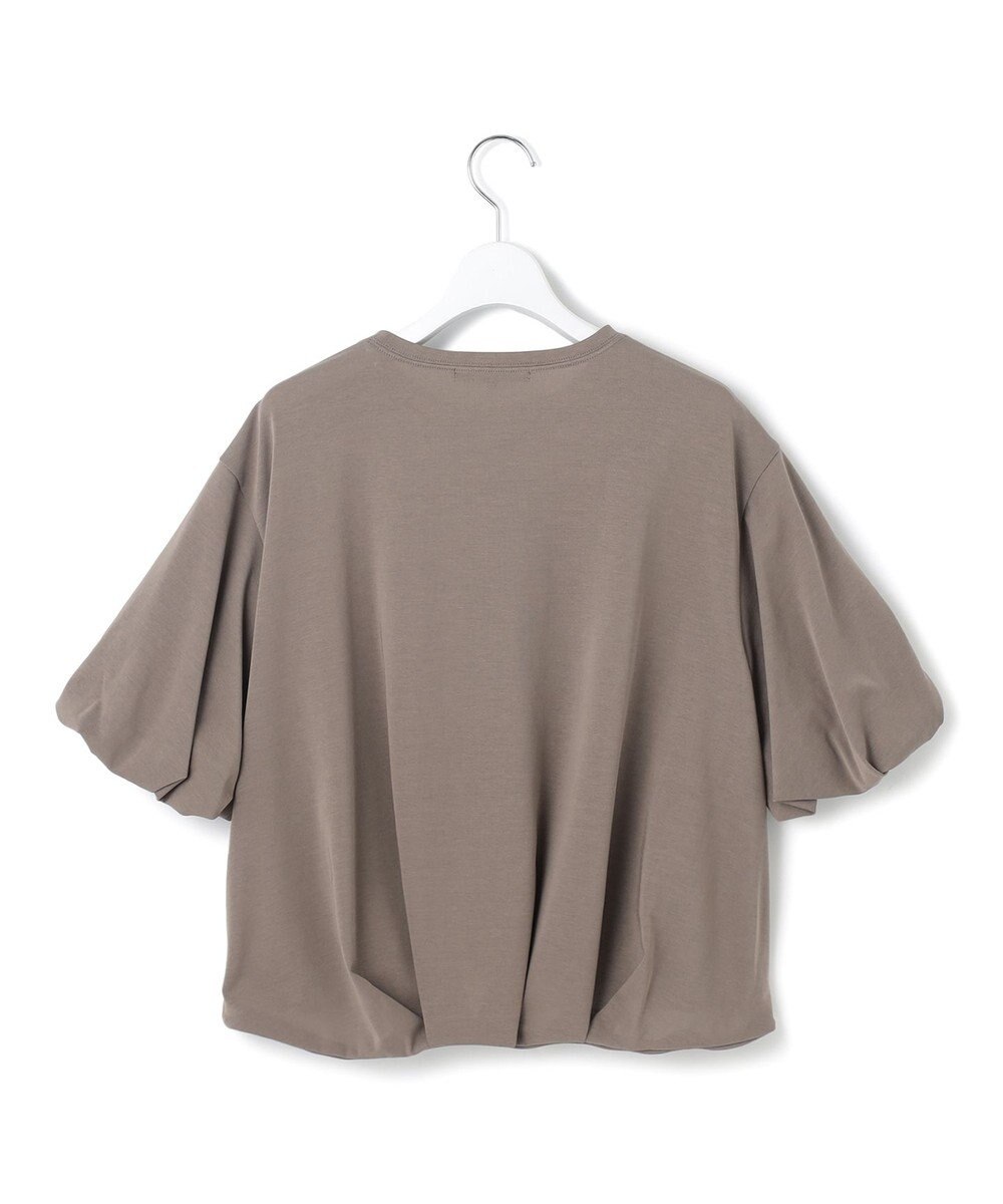 23区 【WEB&一部店舗限定/接触冷感】ツイストコットンプレーティング バルーンスリーブ カットソー 