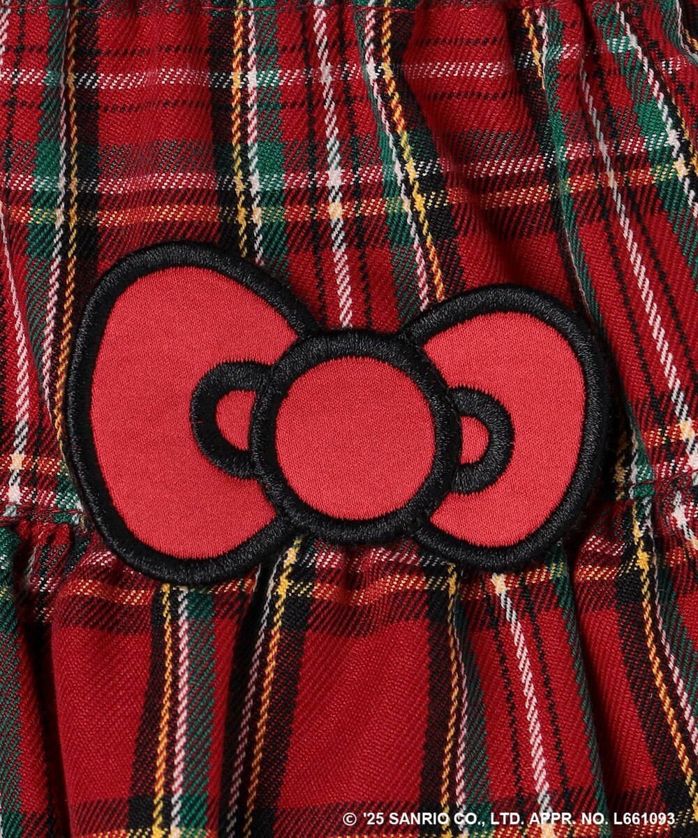 ANY KIDS 【ハローキティ×ANY KIDS】チェックキュロット 