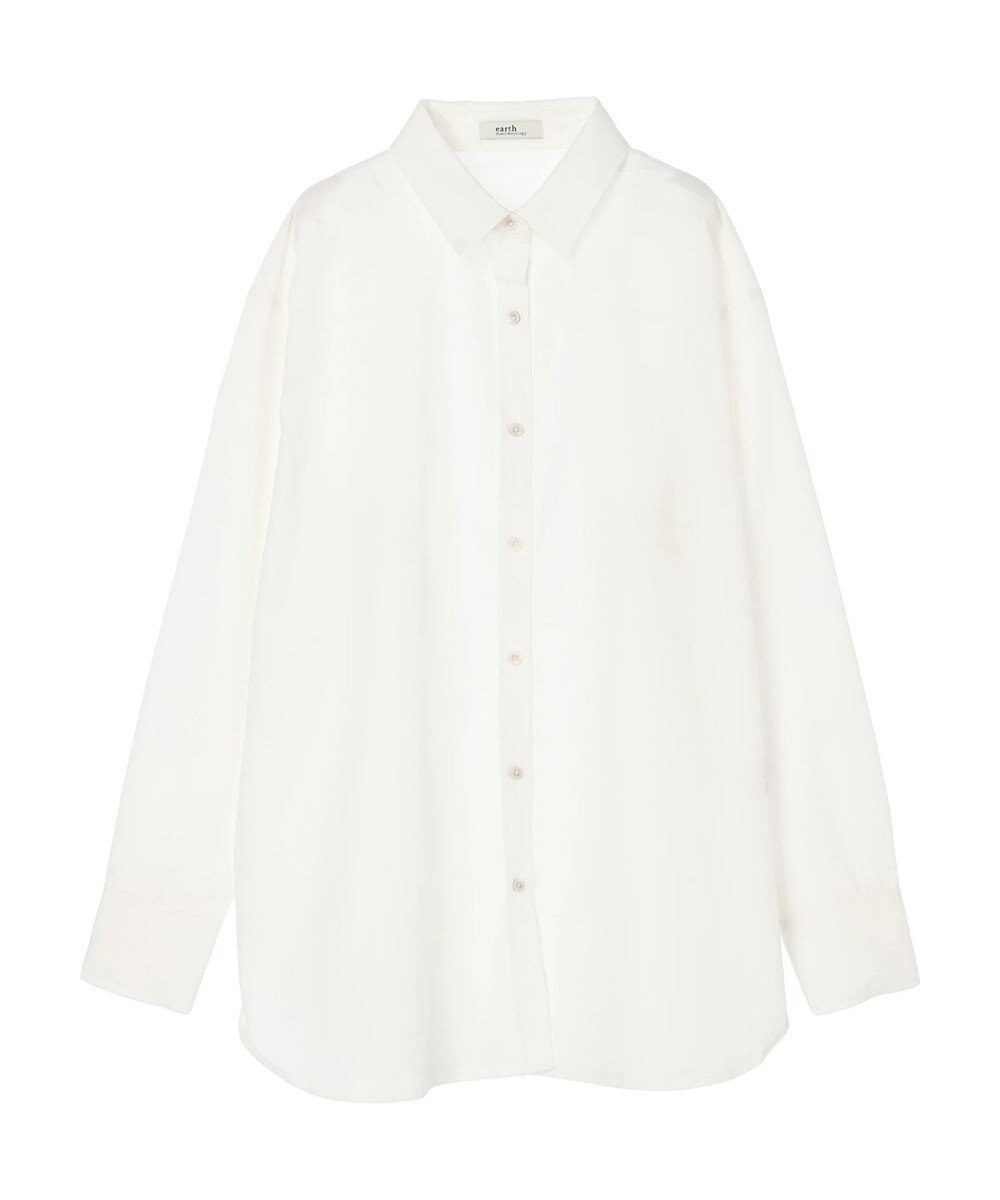earth music&ecology レギュラーカラーシャツ 