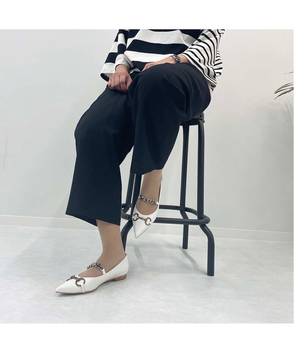 MODE ET JACOMO <MODE ET JACOMO>ポインテッドトゥメリージェーンパンプス 