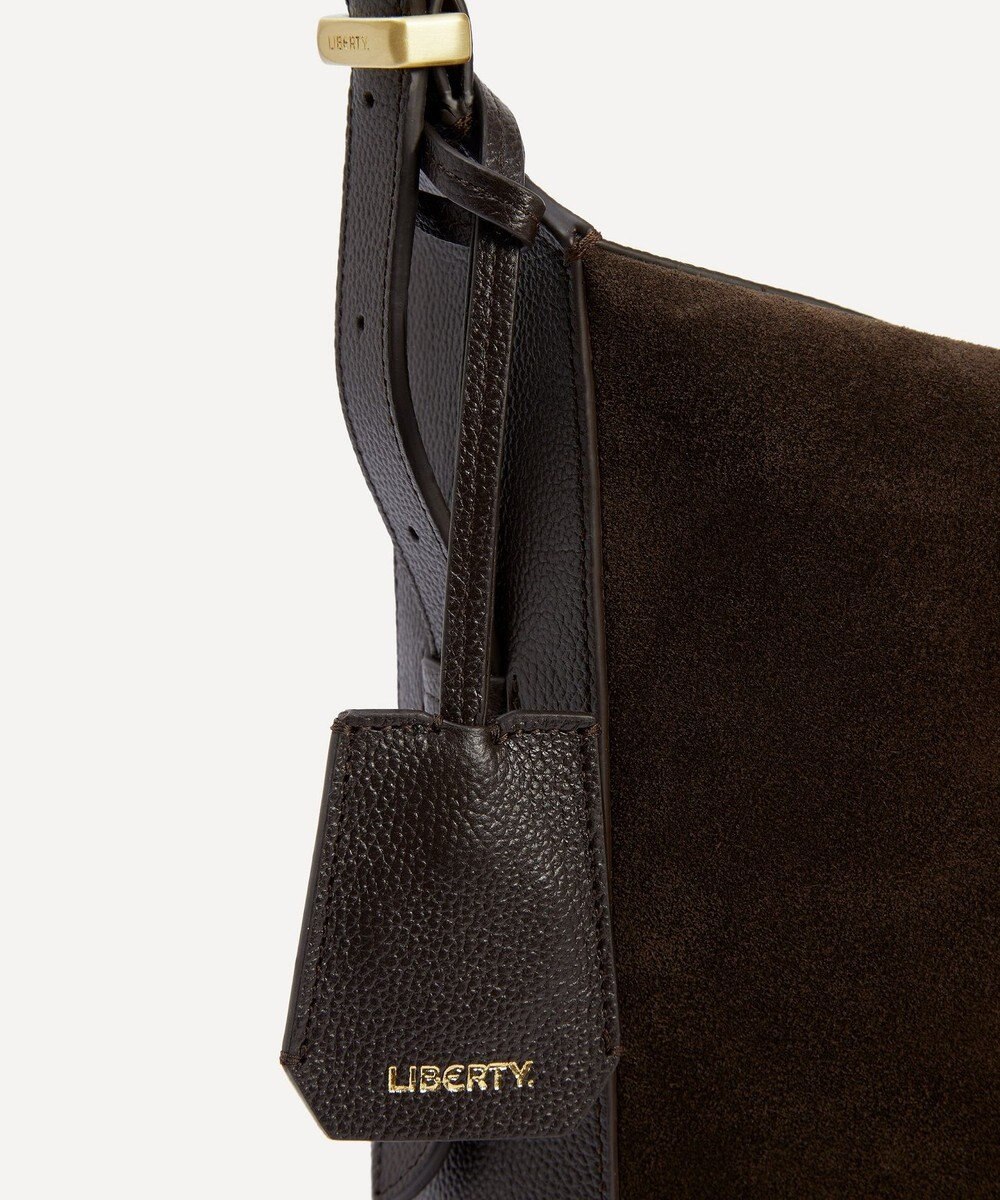LIBERTY. コンプトン スエード ホーボーバッグ 