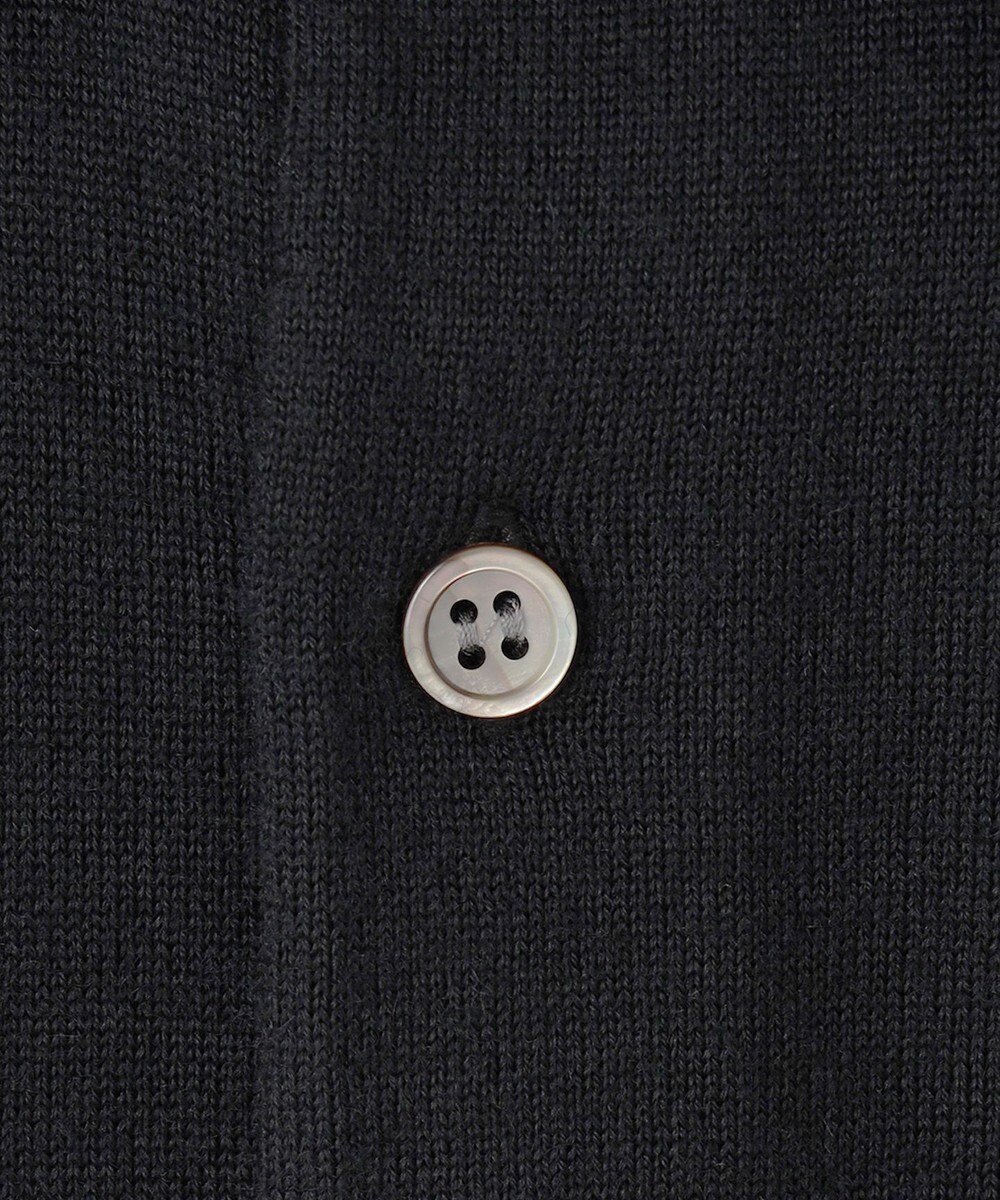 GOTAIRIKU オリジナル設計【洗える/チクチクしにくい/ピリングしにくい】イタリア糸 ハイゲージ  ニットポロ_WOOL100% 