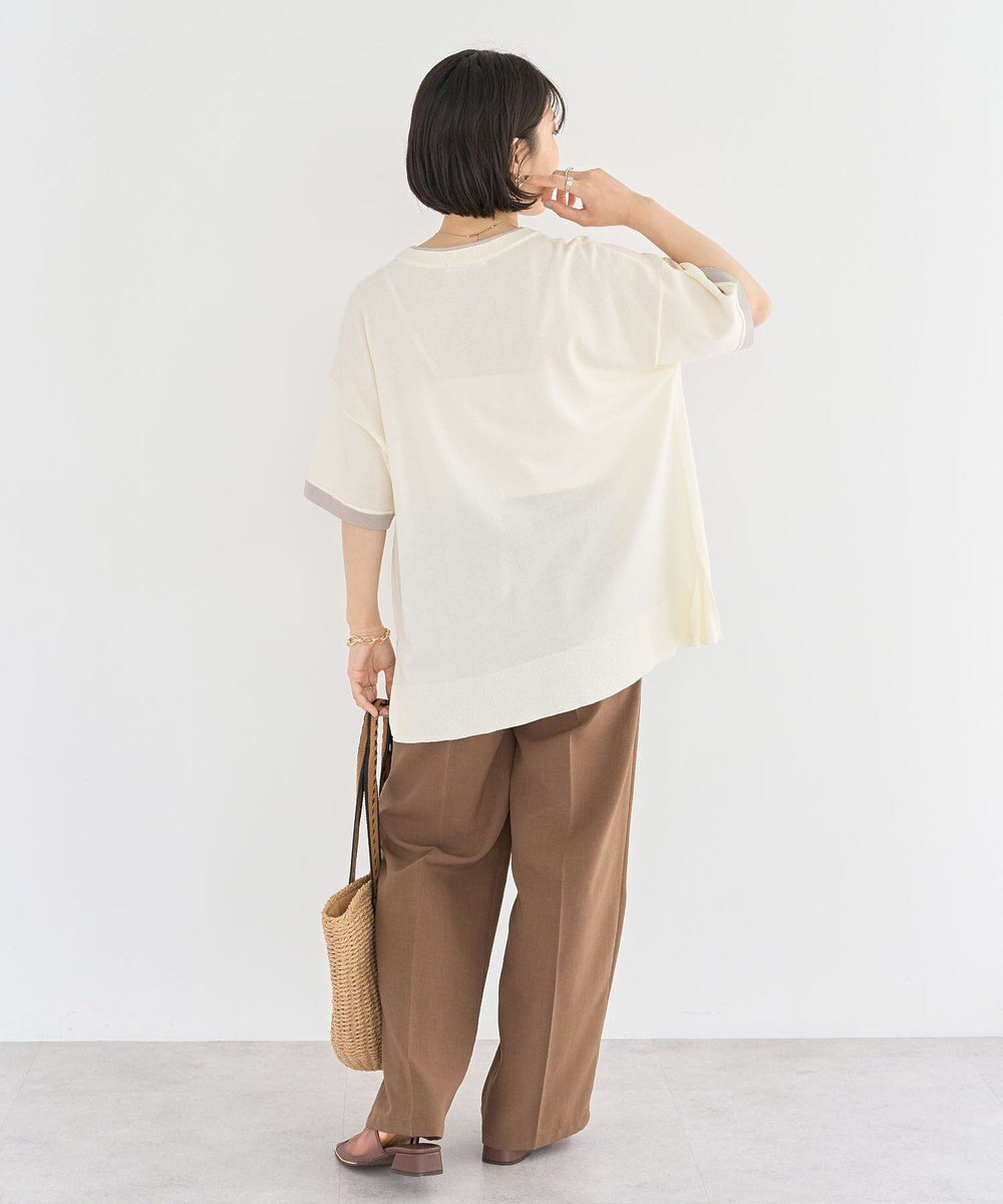 Green Parks 冷やっとすずやかレイヤーニットプルオーバ 